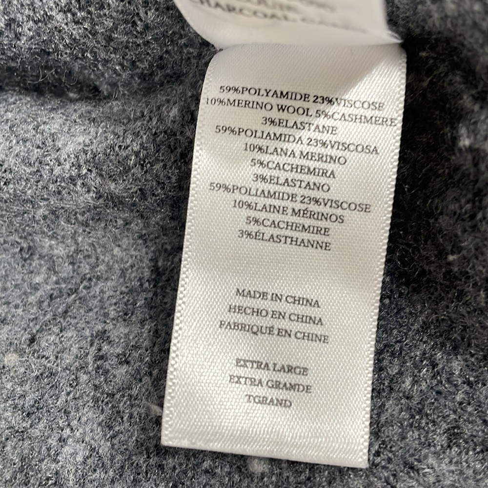 Rails Camo Sweater XL Gray Camo Print Crewneck - Picture 9 of 10